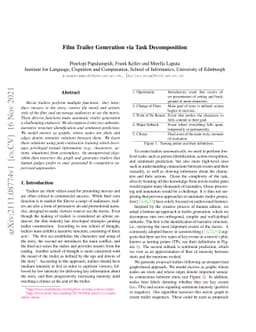 Finding the Right Moment: Human-Assisted Trailer Creation via Task Composition