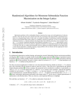 Randomized Algorithms for Monotone Submodular Function Maximization on
  the Integer Lattice