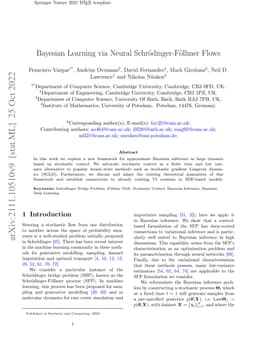 Bayesian Learning via Neural Schrödinger-Föllmer Flows