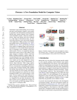 Florence: A New Foundation Model for Computer Vision
