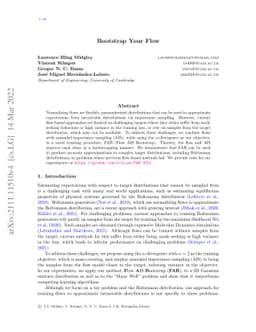 Bootstrap Your Flow