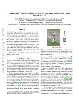 Spatial-context-aware deep neural network for multi-class image
  classification