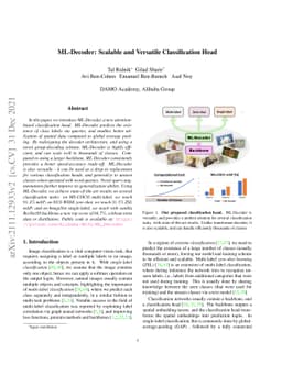 ML-Decoder: Scalable and Versatile Classification Head