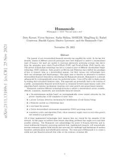 Humanode Whitepaper: You are [not] a bot