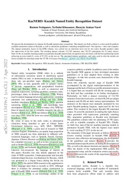 KazNERD: Kazakh Named Entity Recognition Dataset
