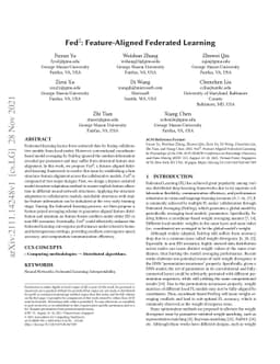 Fed2: Feature-Aligned Federated Learning