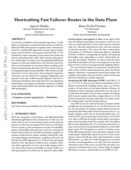Shortcutting Fast Failover Routes in the Data Plane