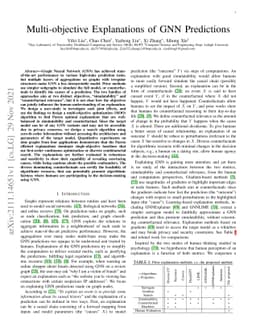 Multi-objective Explanations of GNN Predictions