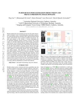 In-Bed Human Pose Estimation from Unseen and Privacy-Preserving Image
  Domains
