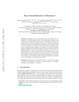 Easy Semantification of Bioassays