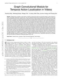 Graph Convolutional Module for Temporal Action Localization in Videos