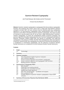 Quantum-Resistant Cryptography