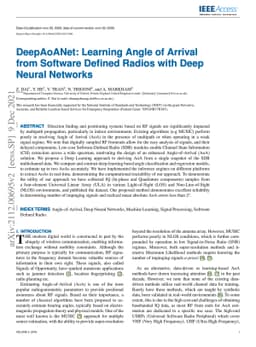 DeepAoANet: Learning Angle of Arrival from Software Defined Radios with
  Deep Neural Networks