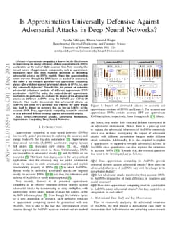 Is Approximation Universally Defensive Against Adversarial Attacks in
  Deep Neural Networks?