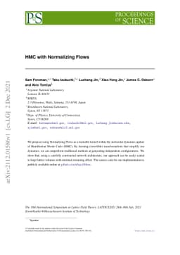 HMC with Normalizing Flows