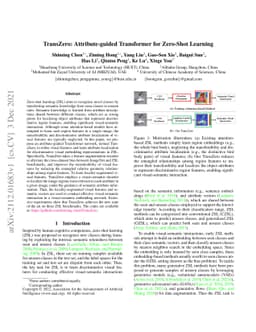 TransZero: Attribute-guided Transformer for Zero-Shot Learning
