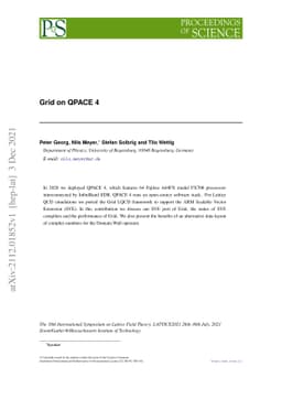 Grid on QPACE 4