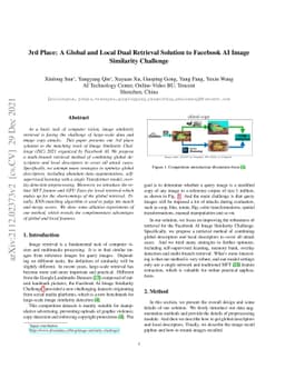 3rd Place: A Global and Local Dual Retrieval Solution to Facebook AI
  Image Similarity Challenge
