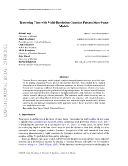 Traversing Time with Multi-Resolution Gaussian Process State-Space
  Models