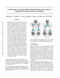 Communication and Energy Efficient Slimmable Federated Learning via
  Superposition Coding and Successive Decoding