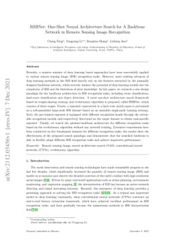 RSBNet: One-Shot Neural Architecture Search for A Backbone Network in
  Remote Sensing Image Recognition