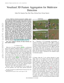 Voxelized 3D Feature Aggregation for Multiview Detection