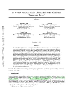 PTR-PPO: Proximal Policy Optimization with Prioritized Trajectory Replay