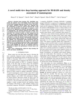 A novel multi-view deep learning approach for BI-RADS and density
  assessment of mammograms