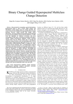 Binary Change Guided Hyperspectral Multiclass Change Detection