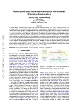 Prompt-based Zero-shot Relation Extraction with Semantic Knowledge
  Augmentation