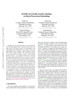 SLOSH: Set LOcality Sensitive Hashing via Sliced-Wasserstein Embeddings