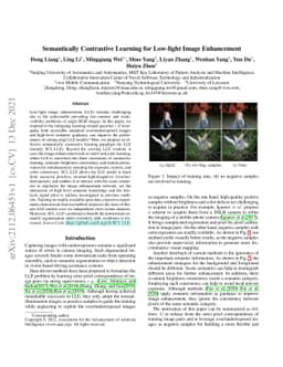 Semantically Contrastive Learning for Low-light Image Enhancement