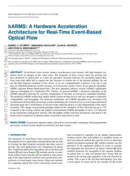 hARMS: A Hardware Acceleration Architecture for Real-Time Event-Based
  Optical Flow