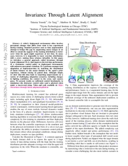 Invariance Through Latent Alignment