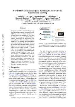 CONQRR: Conversational Query Rewriting for Retrieval with Reinforcement
  Learning