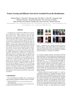 Feature Erasing and Diffusion Network for Occluded Person
  Re-Identification