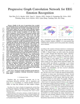 Progressive Graph Convolution Network for EEG Emotion Recognition
