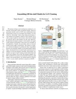Ensembling Off-the-shelf Models for GAN Training