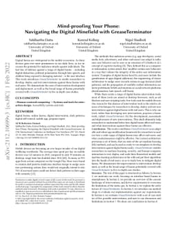 Mind-proofing Your Phone: Navigating the Digital Minefield with
  GreaseTerminator
