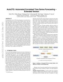 AutoCTS: Automated Correlated Time Series Forecasting -- Extended
  Version