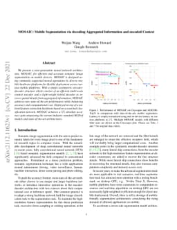 MOSAIC: Mobile Segmentation via decoding Aggregated Information and
  encoded Context