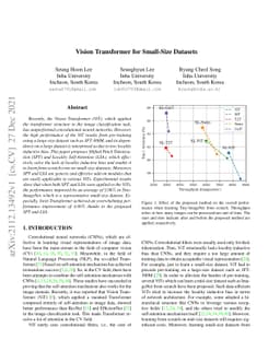 Vision Transformer for Small-Size Datasets