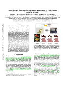 GuidedMix-Net: Semi-supervised Semantic Segmentation by Using Labeled
  Images as Reference