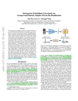 Delving into Probabilistic Uncertainty for Unsupervised Domain Adaptive
  Person Re-Identification