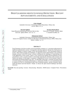 Deep Learning meets Liveness Detection: Recent Advancements and
  Challenges