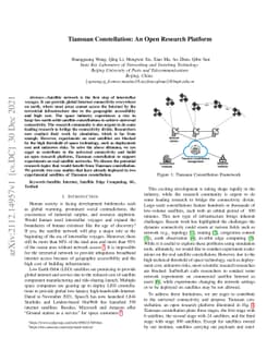 Tiansuan Constellation: An Open Research Platform