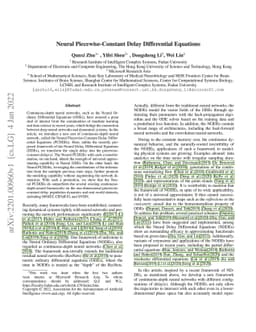 Neural Piecewise-Constant Delay Differential Equations