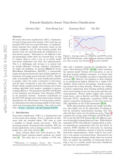 Towards Similarity-Aware Time-Series Classification