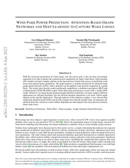 Wind Park Power Prediction: Attention-Based Graph Networks and Deep
  Learning to Capture Wake Losses