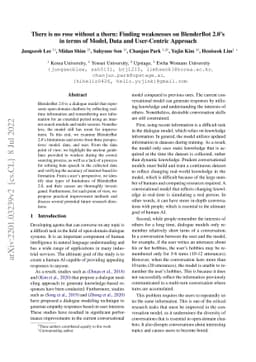 There is no rose without a thorn: Finding weaknesses on BlenderBot 2.0
  in terms of Model, Data and User-Centric Approach